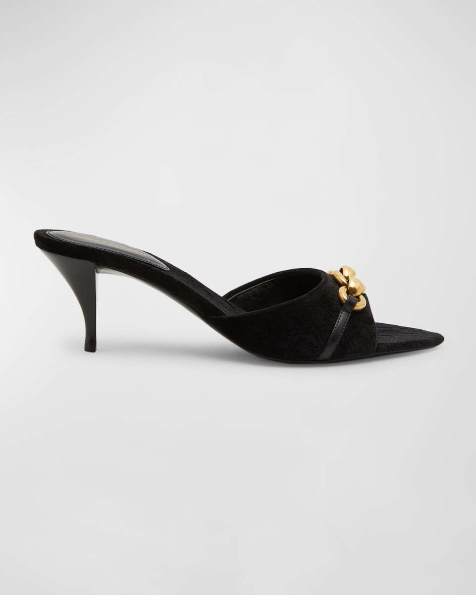 Le Maillon Chain Mule Sandals